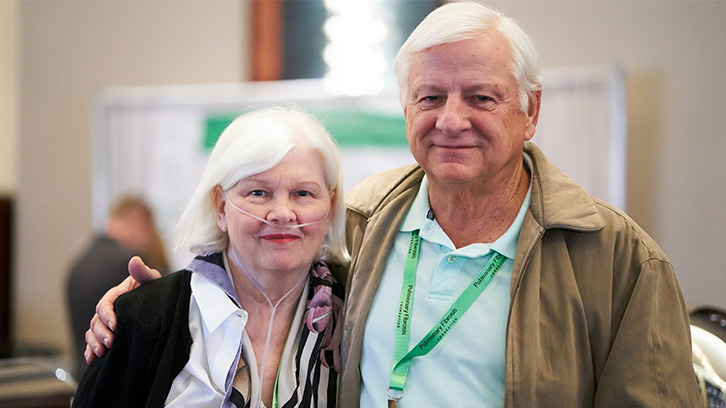 two-attendees-at-the-Pulmonary-Fibrosis-Foundation-Summit