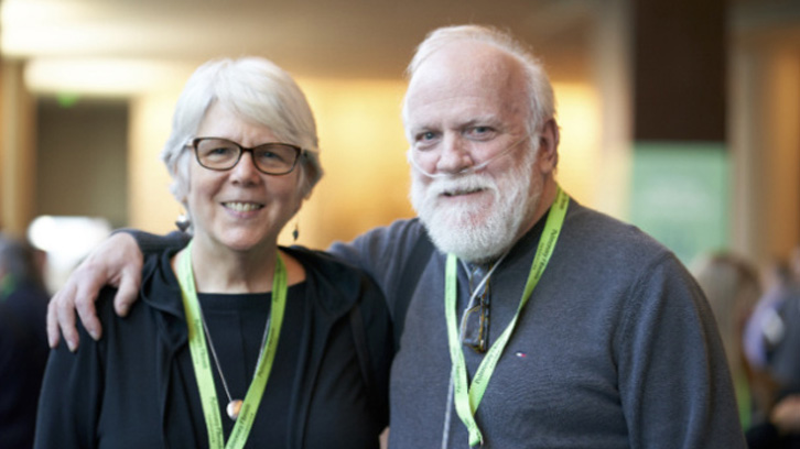 two-attendees-at-the-Pulmonary-Fibrosis-Foundation-Summit